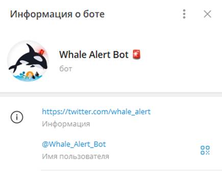 Whale Alert Тг