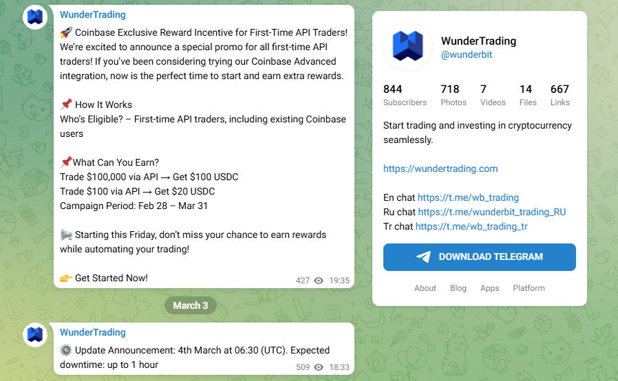 Wundertrading com