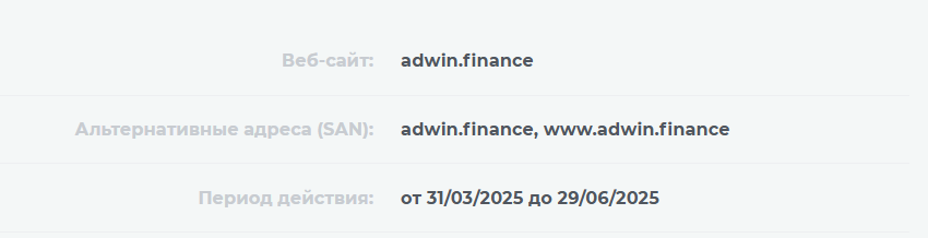 adwin finance отзывы