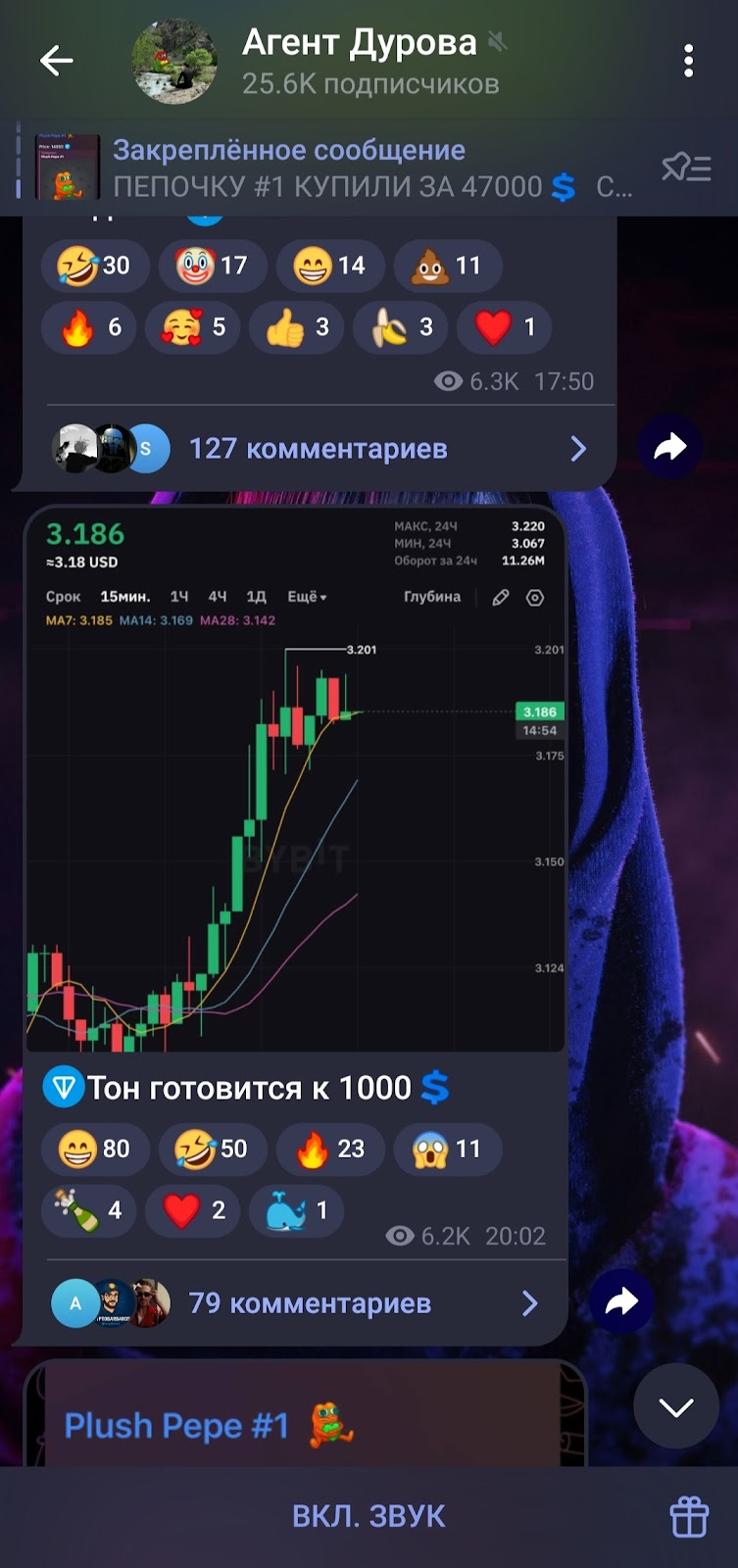 Агент Дурова телеграм