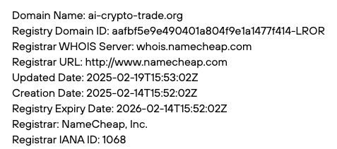 ai crypto trade брокер