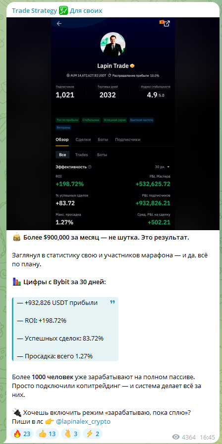 александр лапин криптовалюта