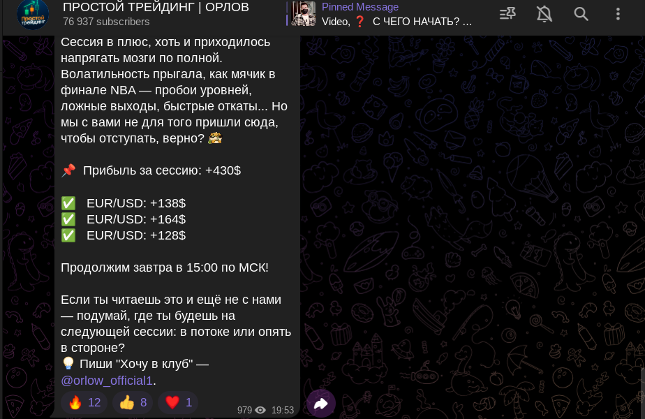 александр орлов трейдинг