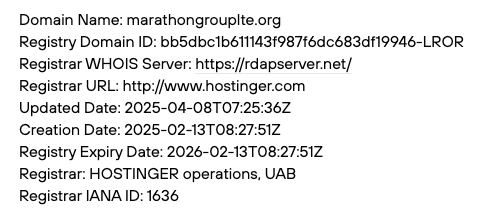 брокер marathongrouplte org