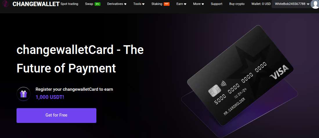 change wallet