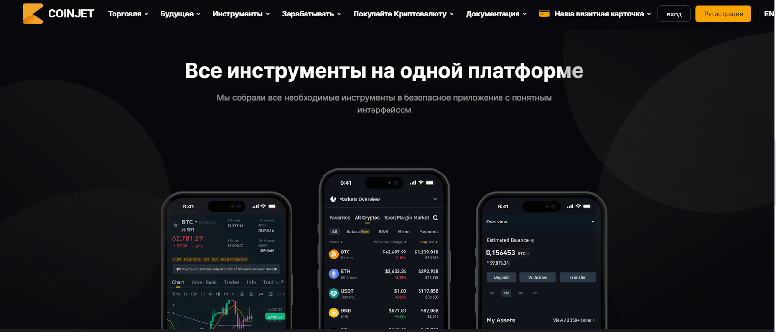 coin jet io биржа