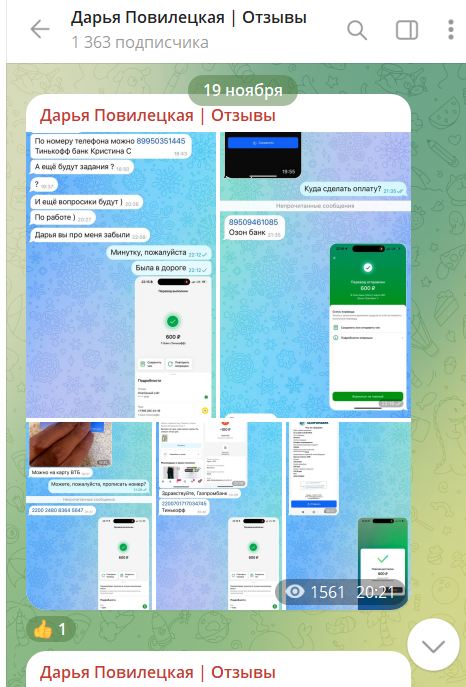 дарья повилецкая отзывы