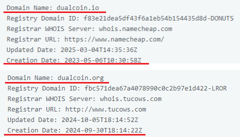dualcoin io