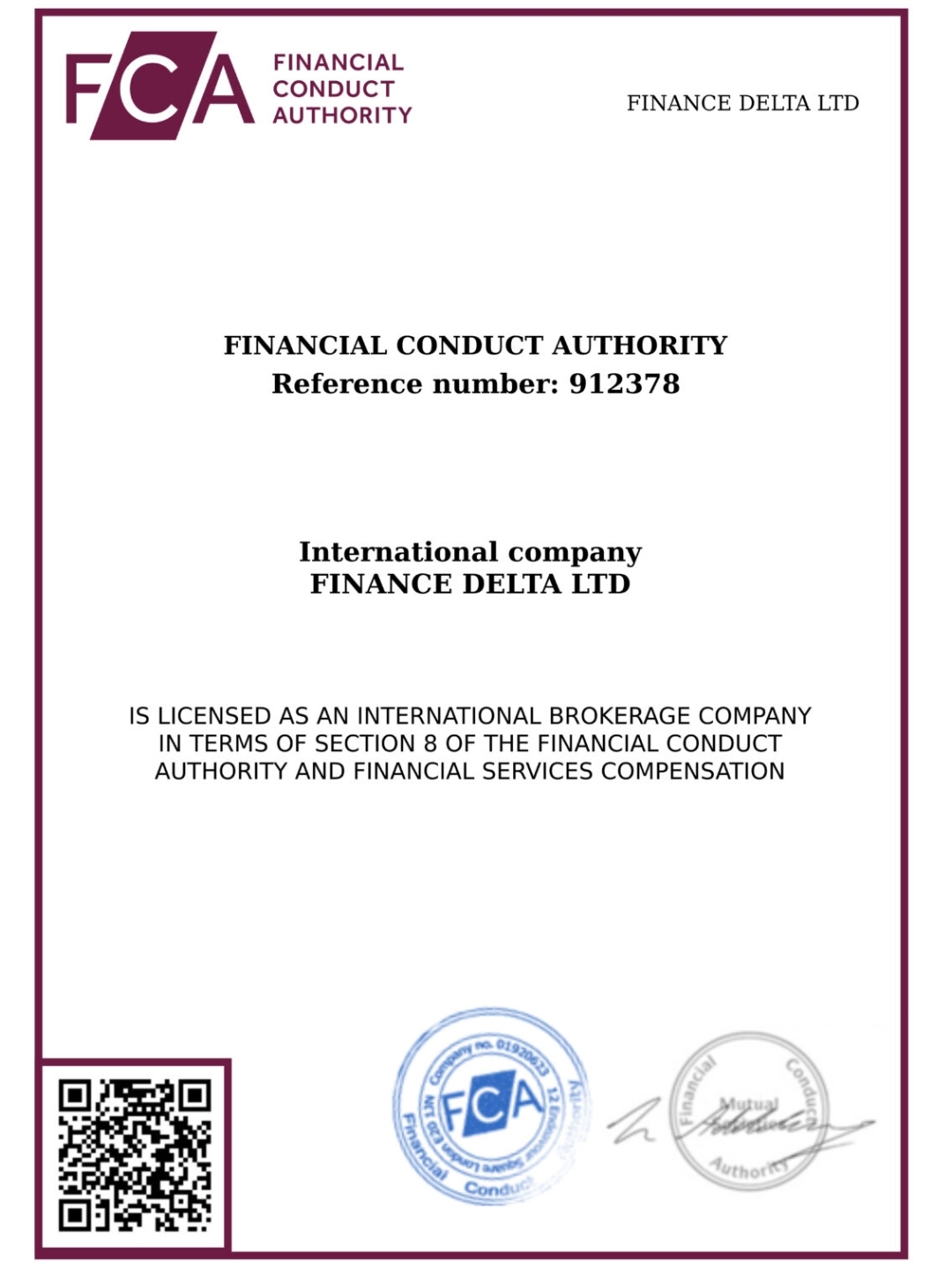 finance delta ltd отзывы