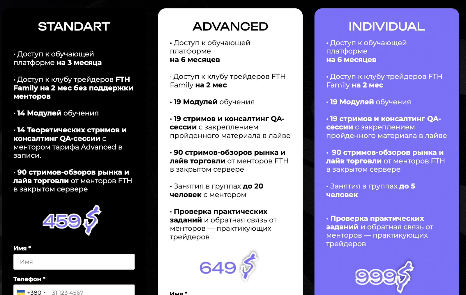 fth trading биржа