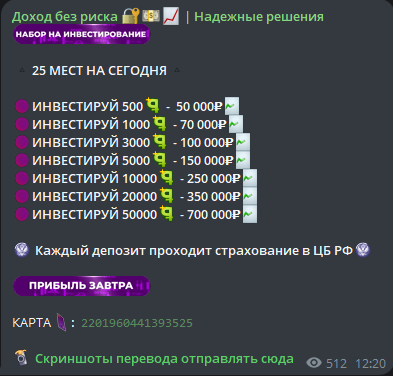 инвесторка отзывы
