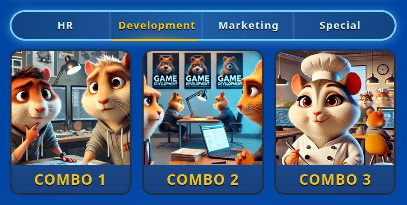 Комбо Hamster GameDev на 08 апреля