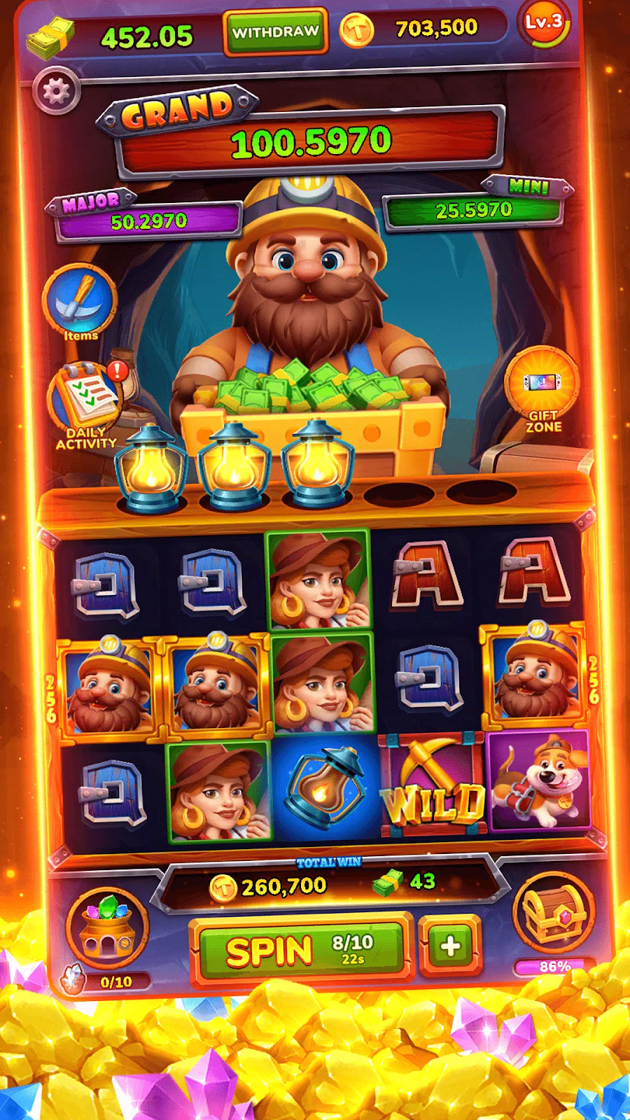 Mining Ores Spin отзывы