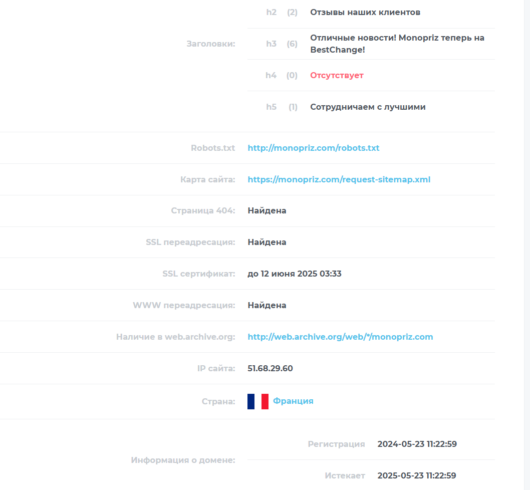 monopriz обменник