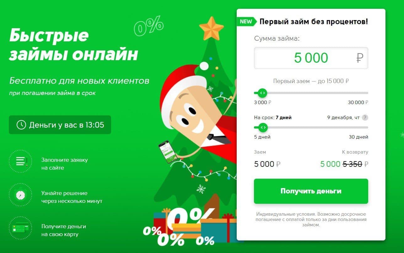Сайт проекта Cash U Finance