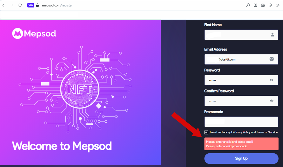 support mepsod com