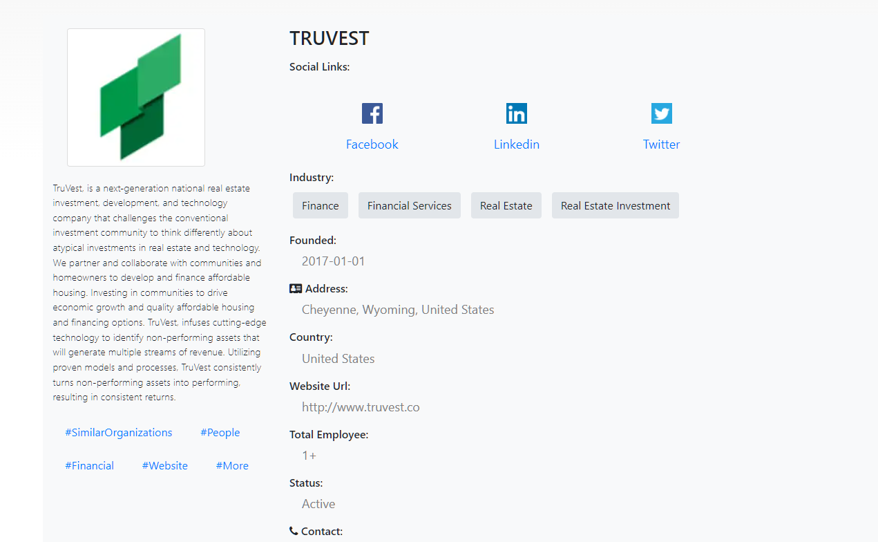 trade truvestinvestment com