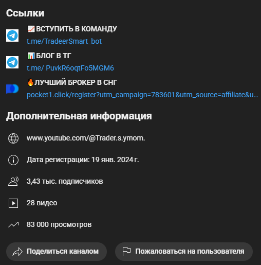 трейдер с умом ютуб