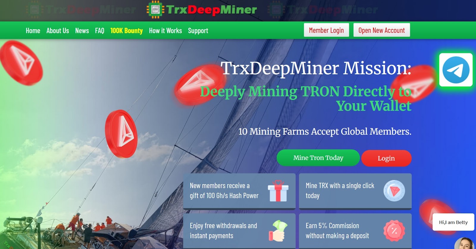 trxdeepminer отзывы