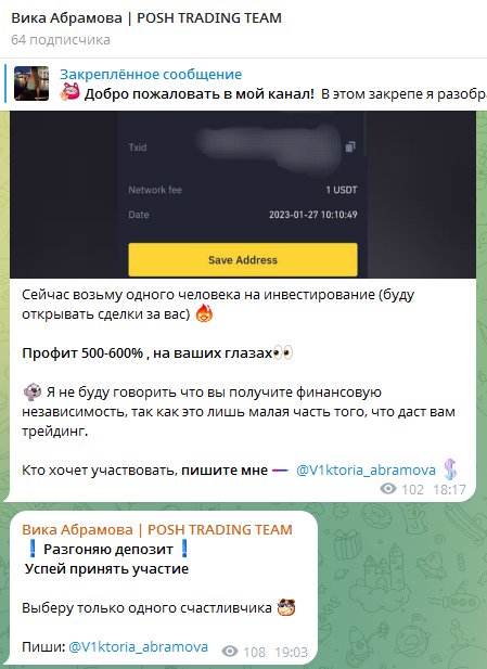 виктория абрамова трейдер