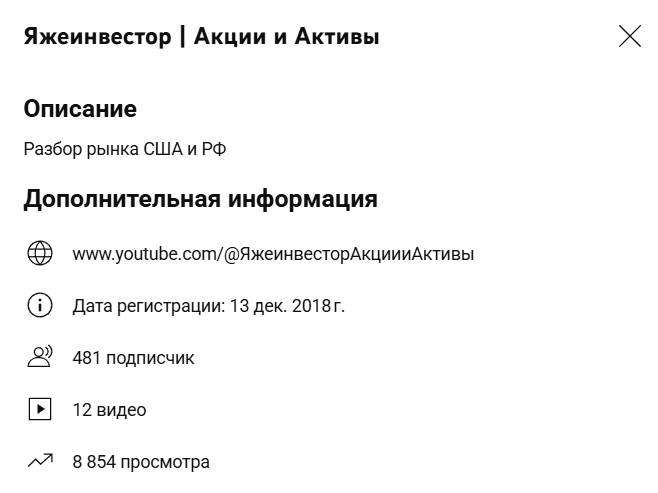 Яжеинвестор ютуб