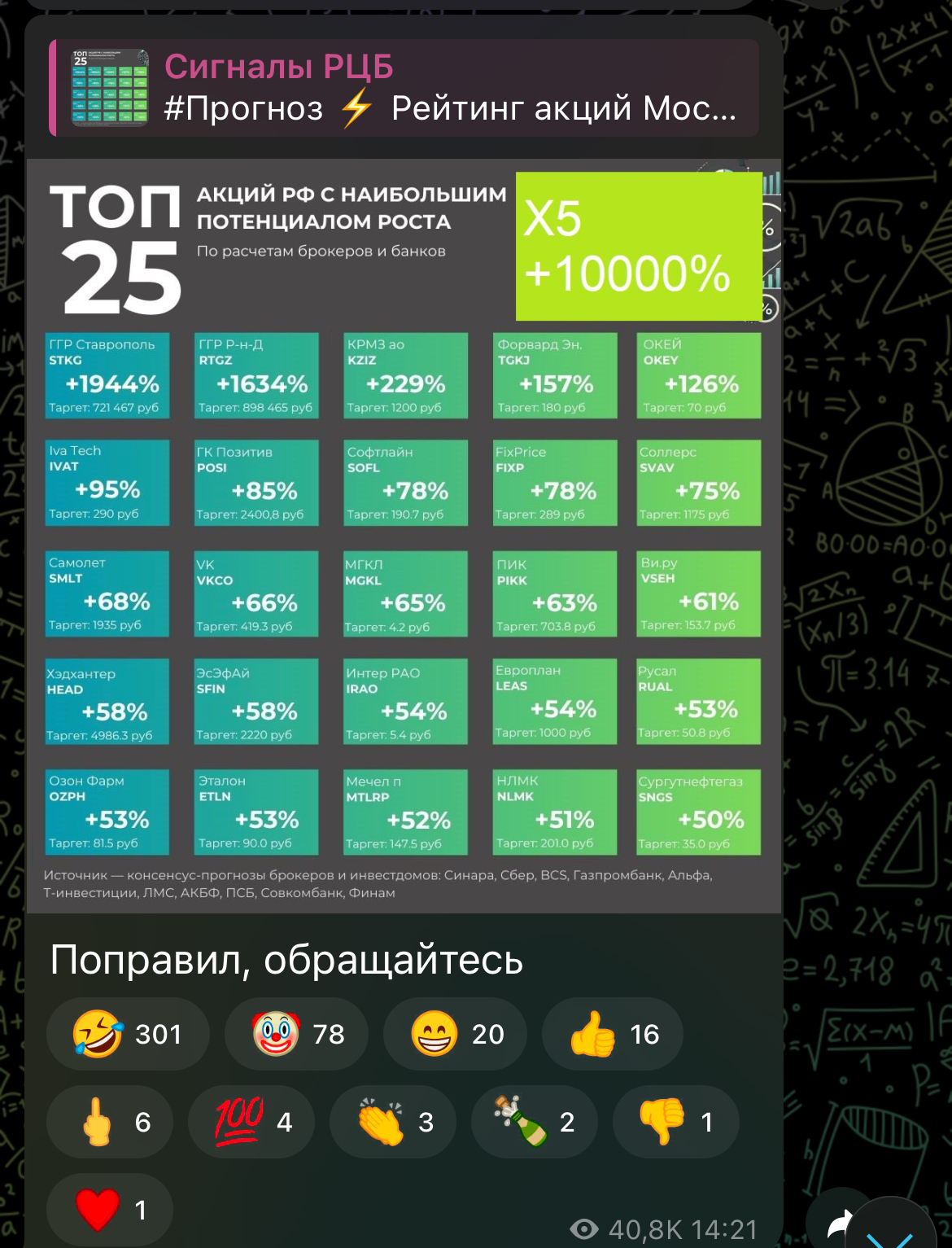 злой финансист телеграмм