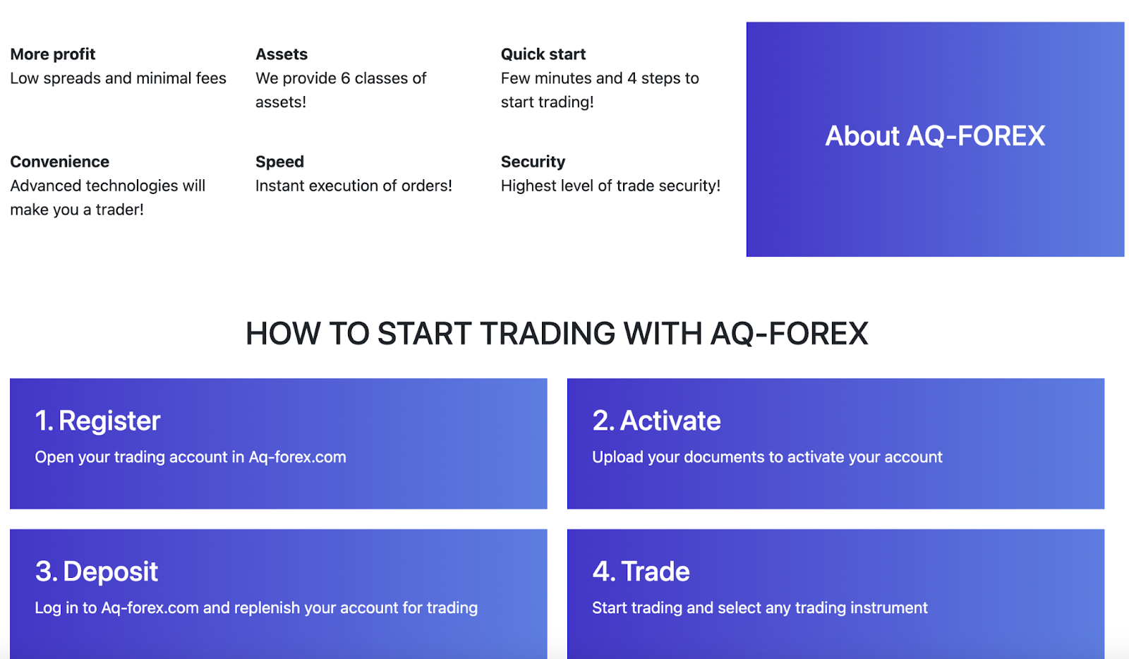 aq forex отзывы