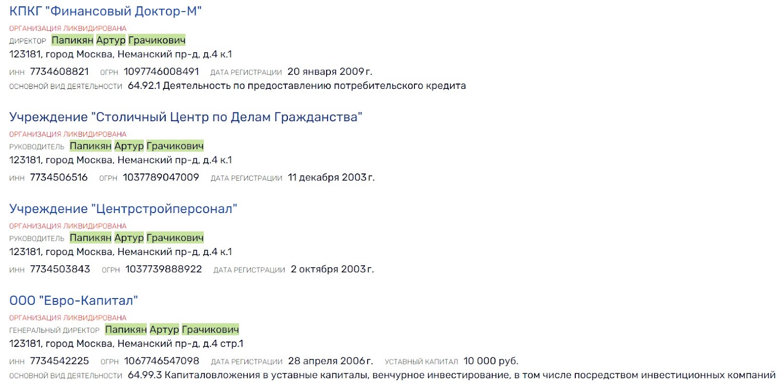 артур папикян мошенник