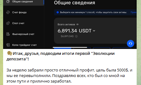 Crypto evo тг