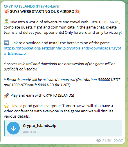 CRYPTO ISLANDS