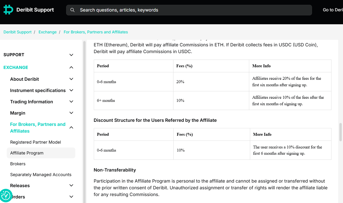 deribit опционы