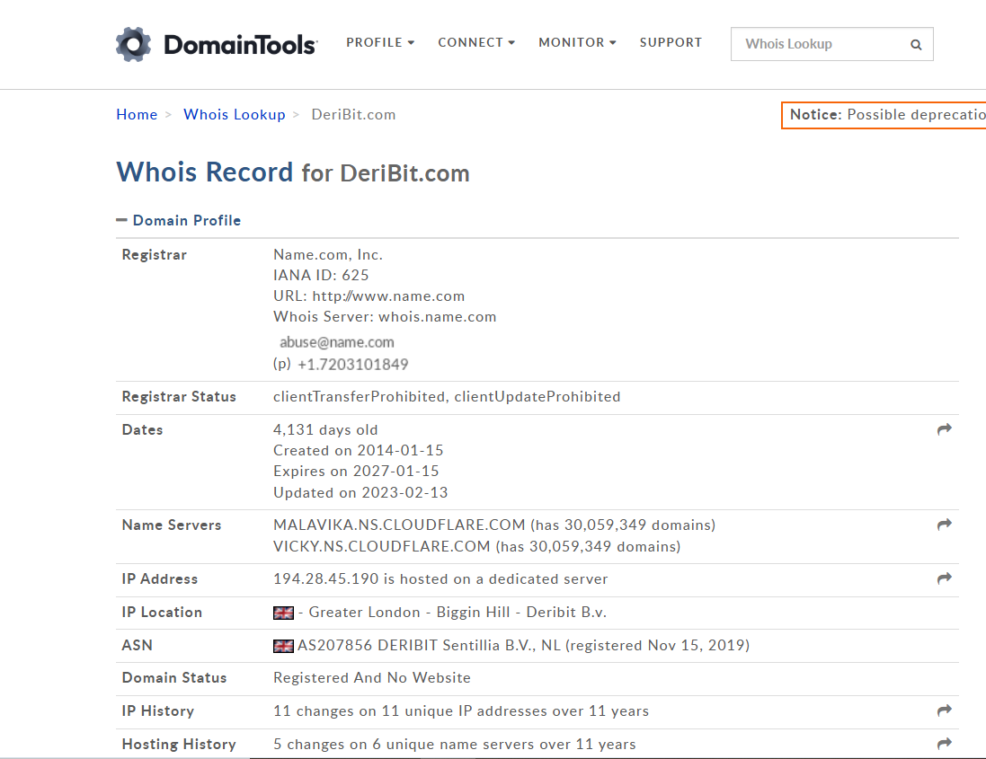 deribit trade
