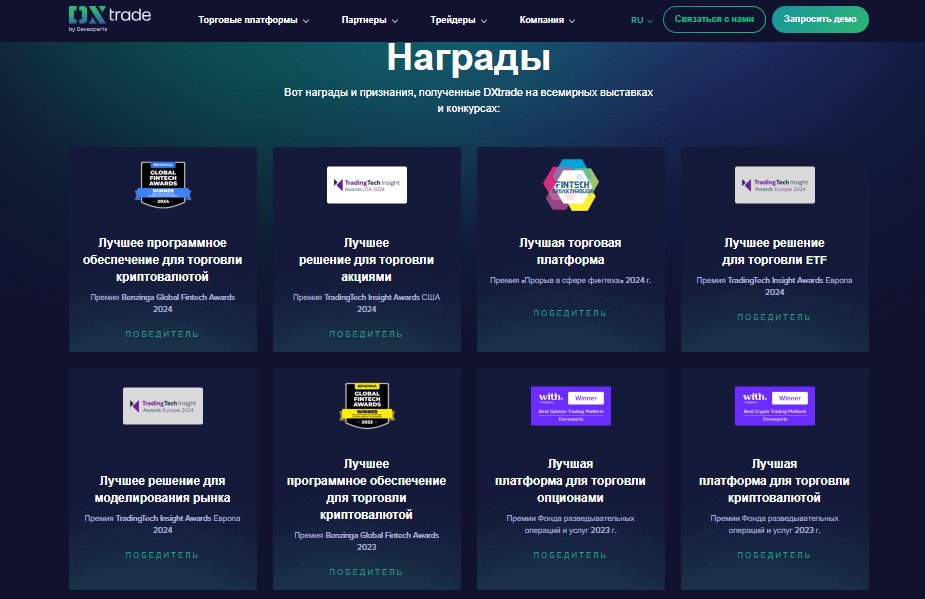 dx trade платформа