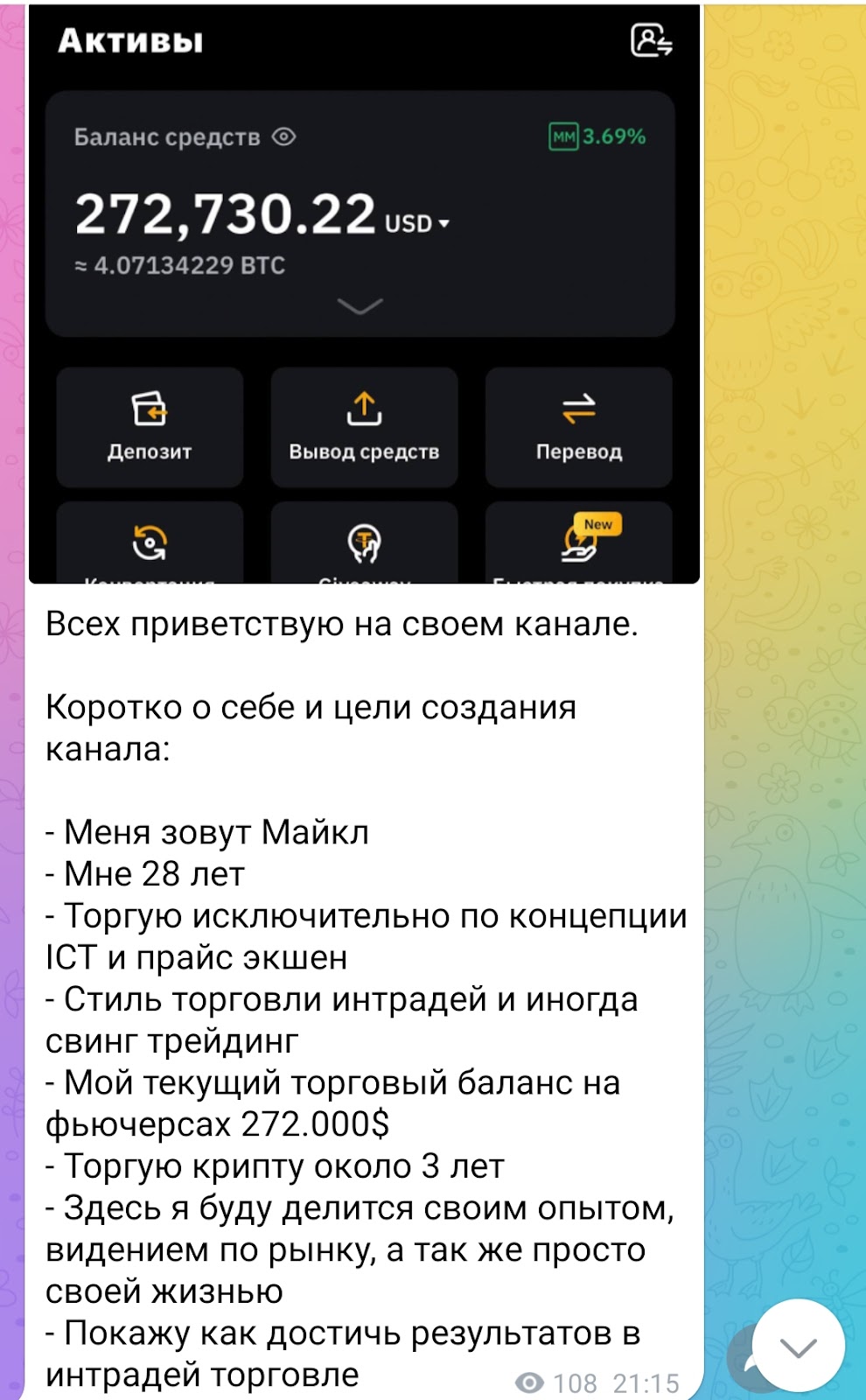 фьючерсы сигналы телеграм