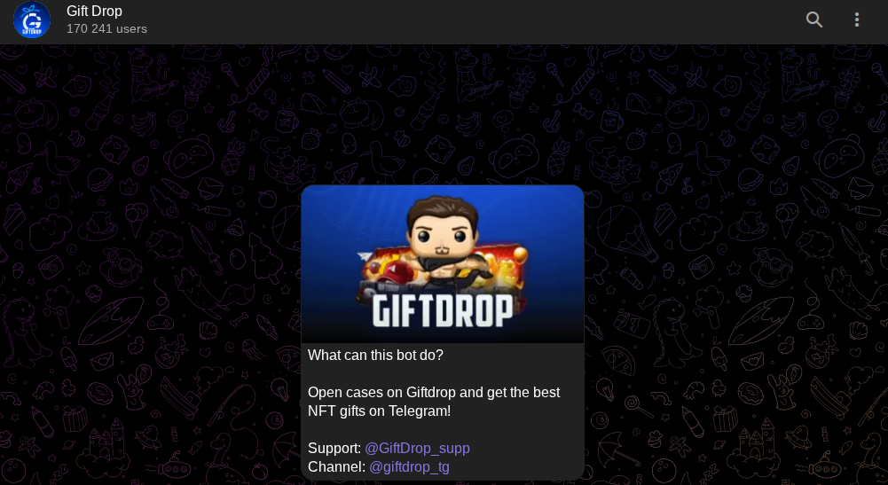 giftdrop telegram