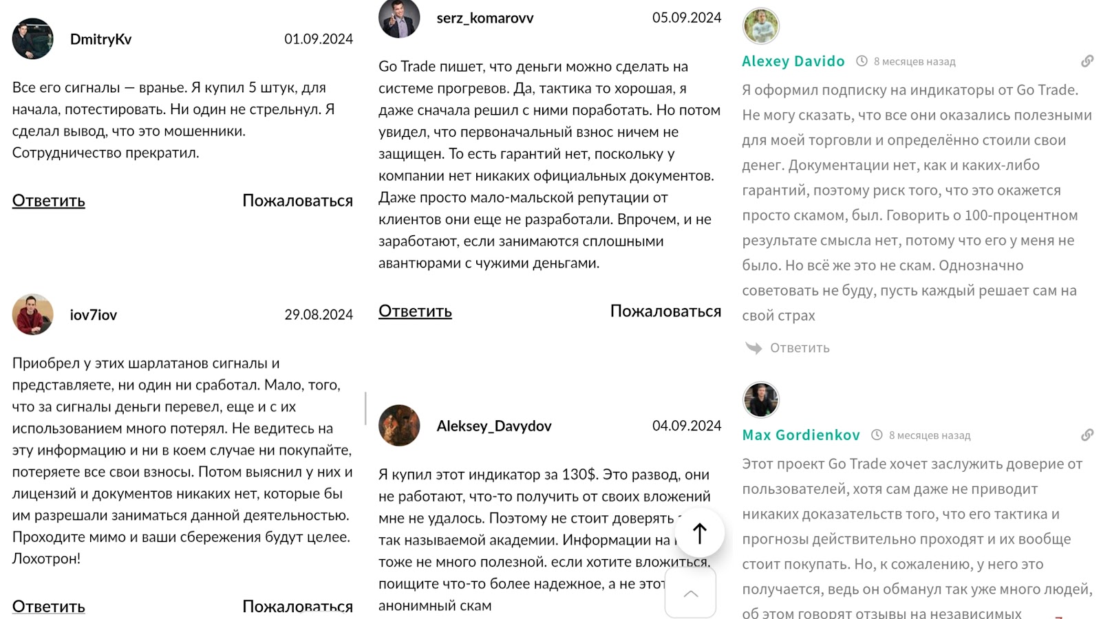 gotrade pronin отзывы
