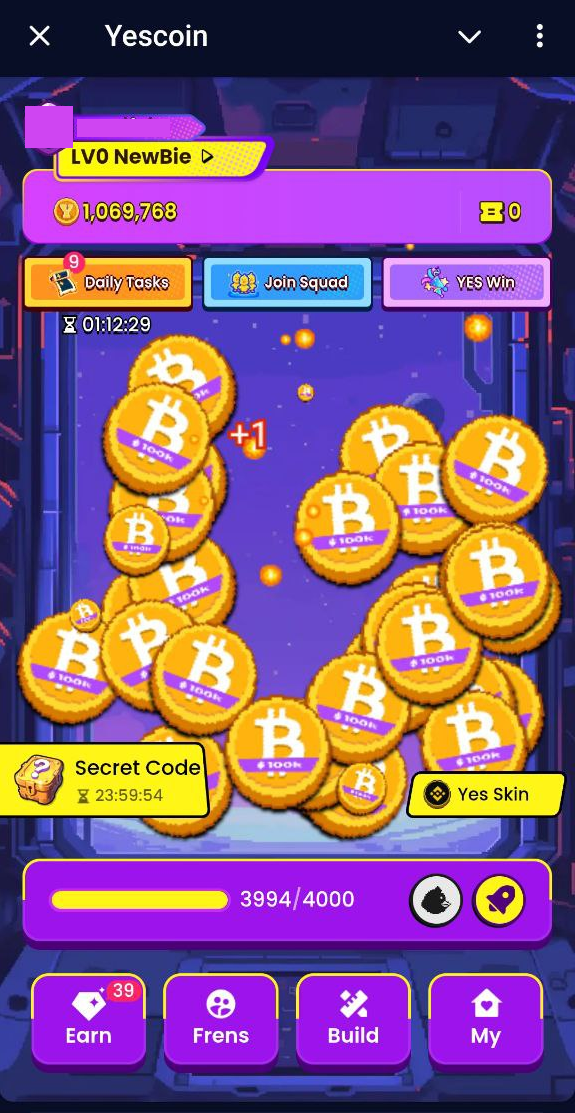 Майнер ТОНкоина YesCoin
