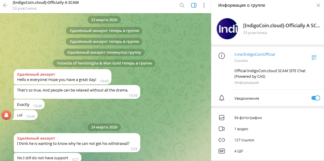 Indigocoin cloudmining
