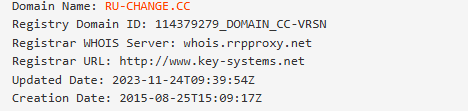 info ru change cc