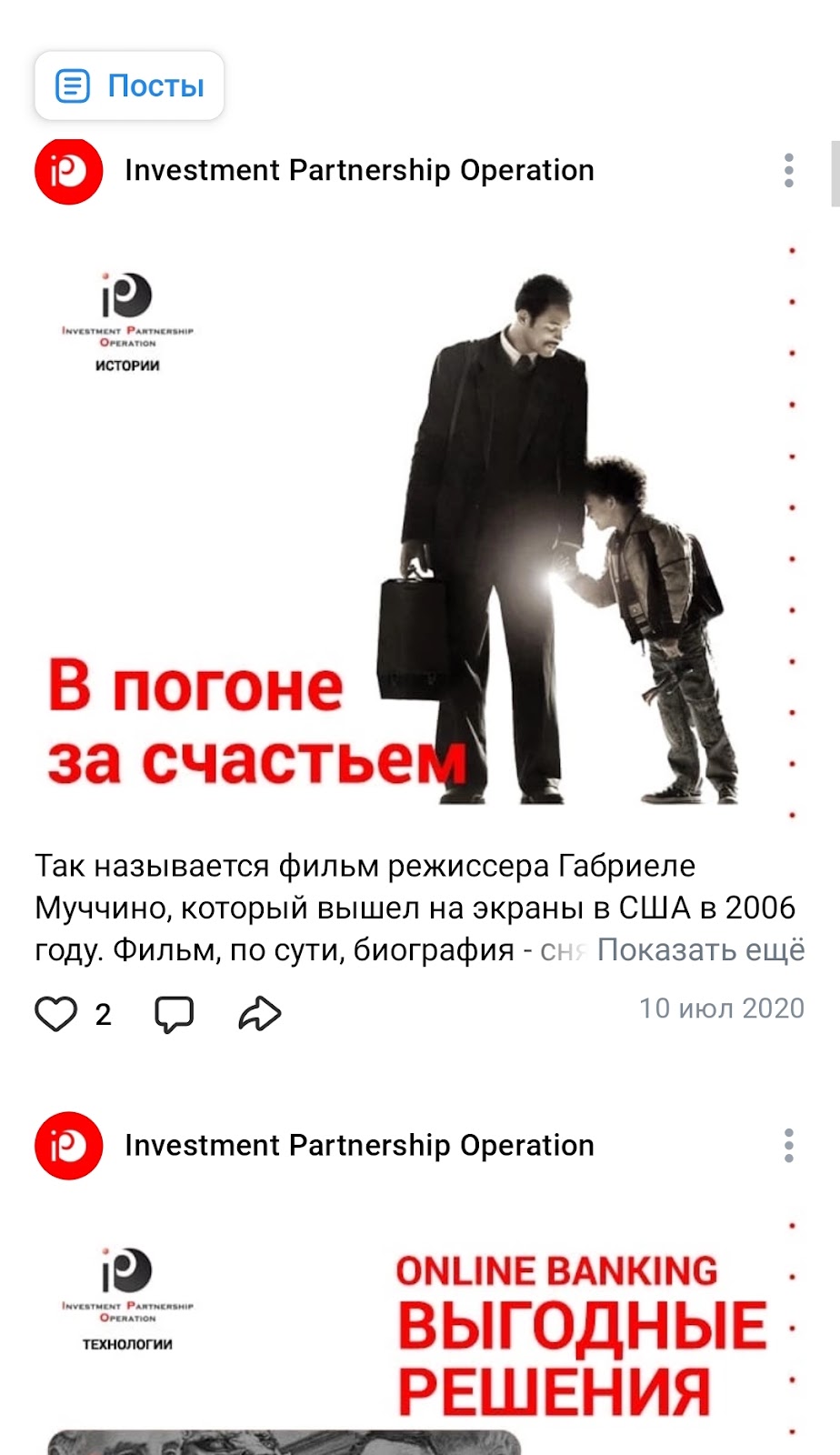 investment partnership operation