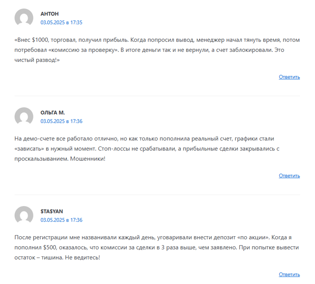 Itraderslounge брокер
