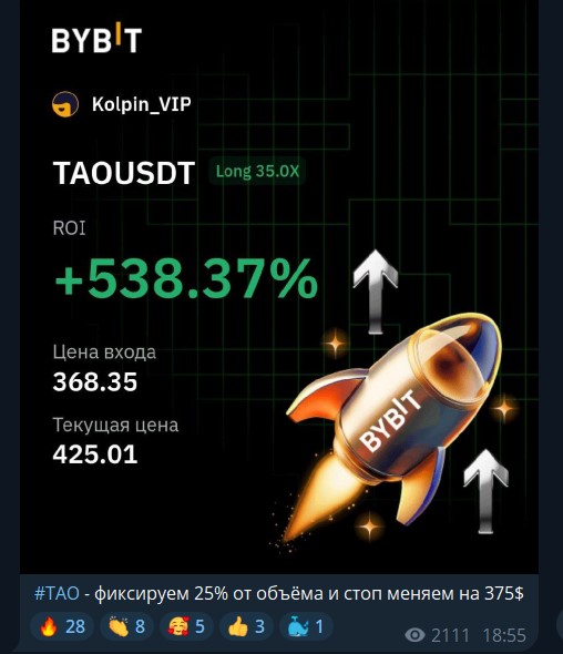 колпин vip апрель телеграмм канал