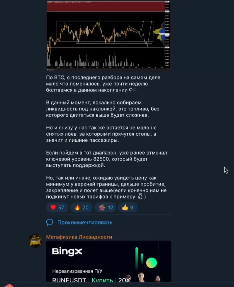 Метафизика ликвидности тг