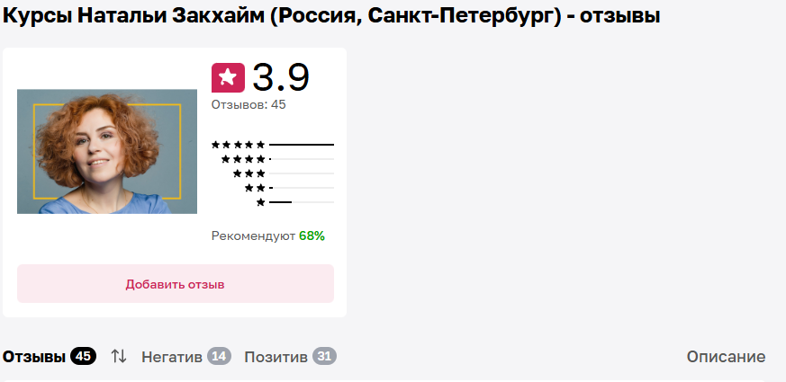 наталья закхайм отзывы криптовалюта