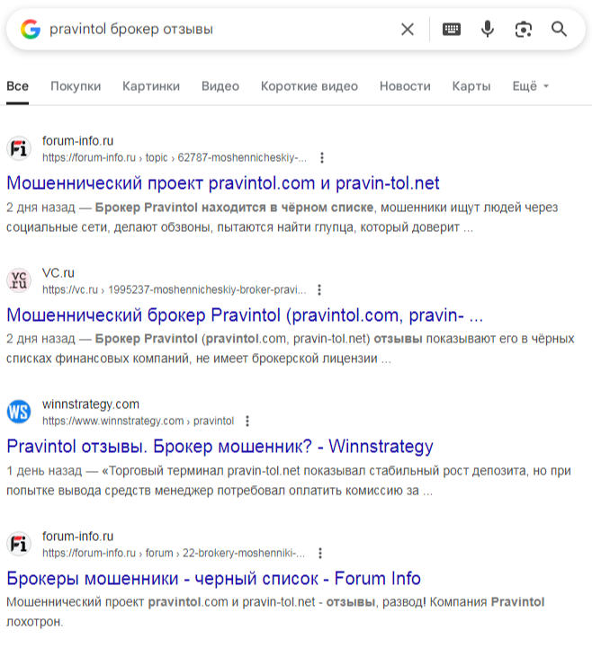pravintol