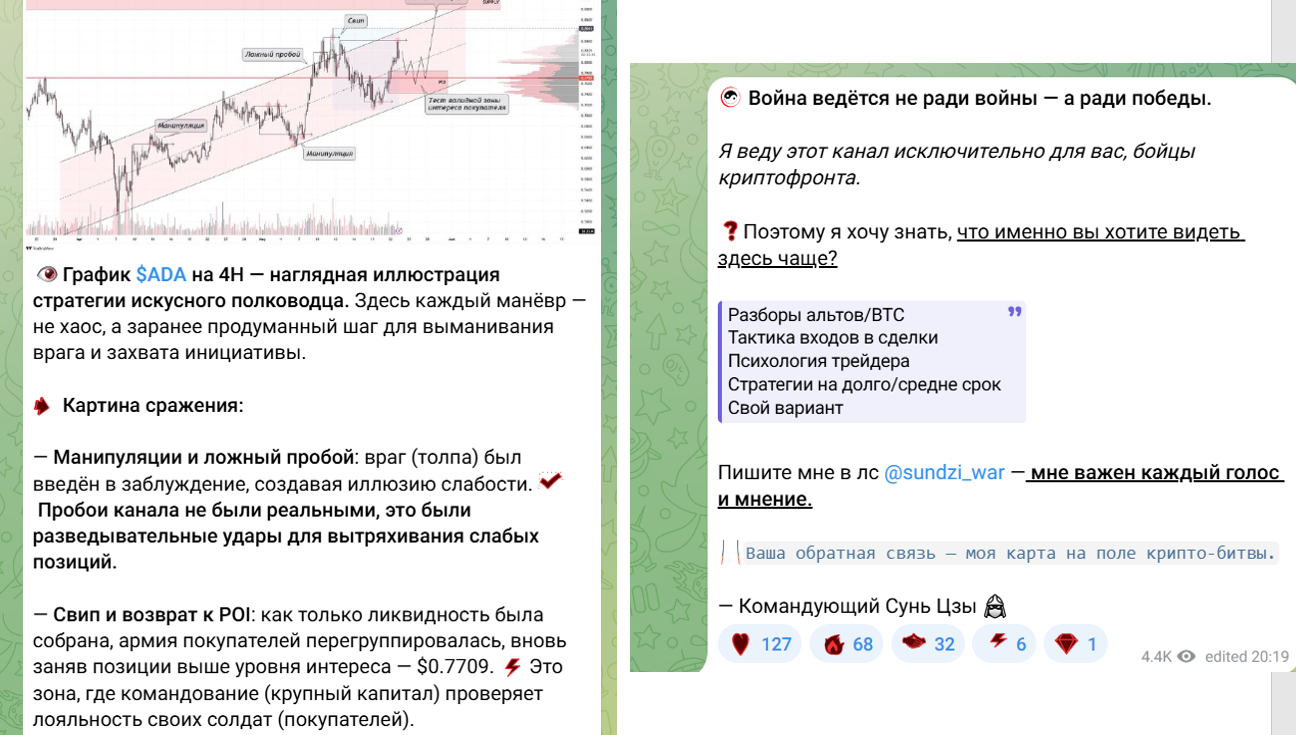 сунь цзы искусство крипто войны тг канал
