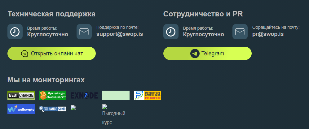 своп ис