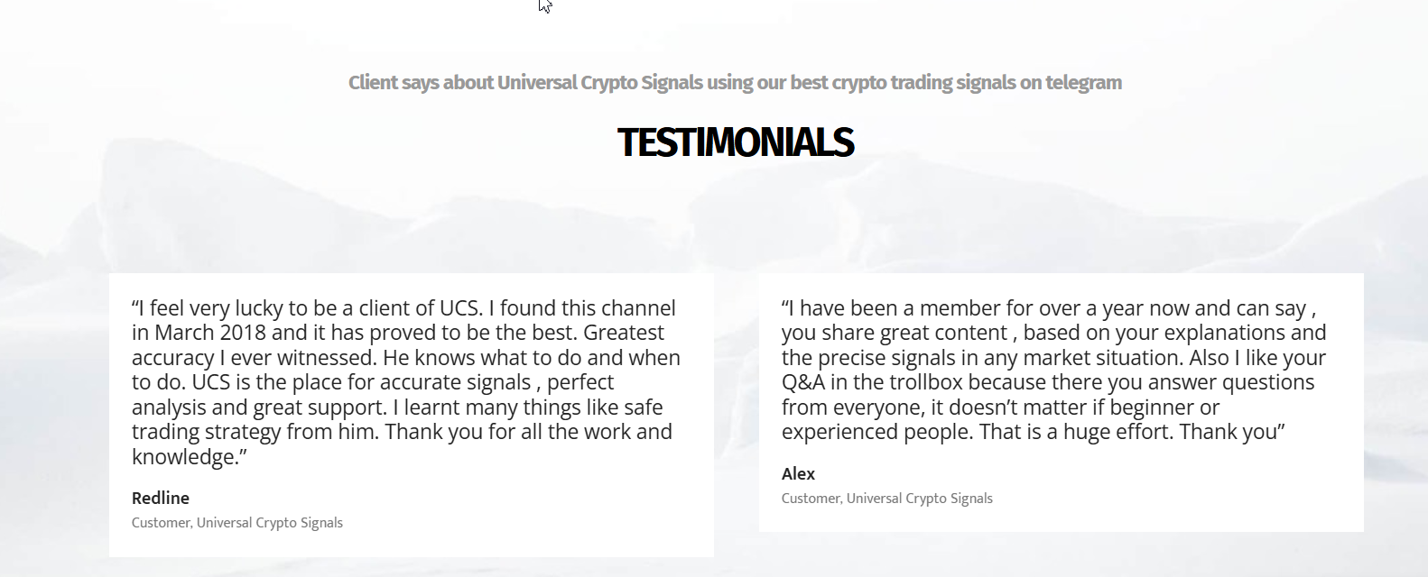 universal crypto signals
