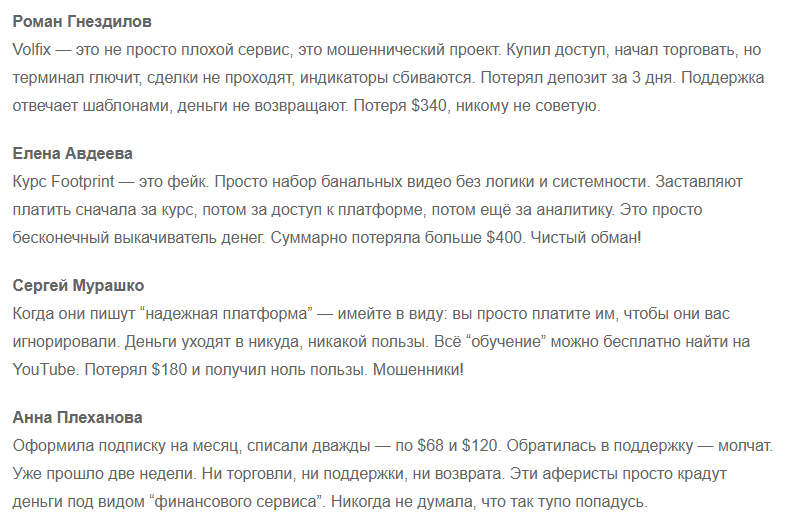 волфикс платформа для трейдинга