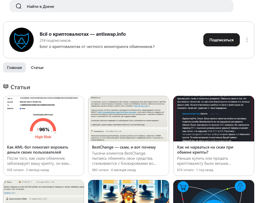 antiswap инвестиции